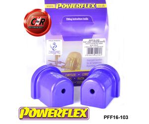 Powerflex Anteriore Forcella Posteriore Interna Spazzole Per Fiat Cinquecento