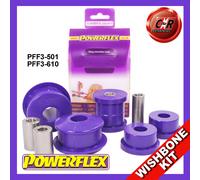 Powerflex Anteriore Forma Boccole Forcella per Audi A3 Mk1 2WD 1996-2003
