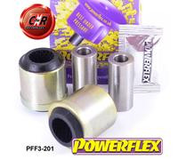 Powerflex Road Ant. Inferiore Scossa Supporti per Audi A4 Avant 2WD B5 95-2001
