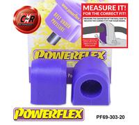 Powerflex Posteriore o , A Chass Spazzole 20mm Per Impreza Gc , Gf 93-00