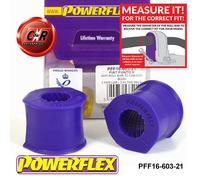 Powerflex Anteriore o , A Telaio Spazzole 21mm Per Lancia Dedra 89-00