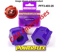Powerflex Anteriore o , Al Telaio Spazzole 25mm per Audi V8 Tipo 4C 88-94