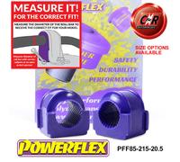 Powerflex Anteriore o , Fuori Supporti eibach 20.5mm per Golf MK1 Cabina 73-94