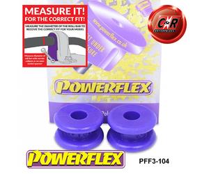 Powerflex Anteriore o,Goccia Collegamento Superiore Spazzole per Audi S2 Coupe