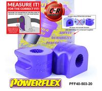 Powerflex Ant. o , Interno Spazzole 20mm Per Mercedes W203 01-07