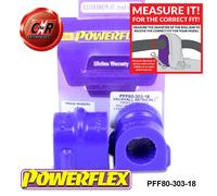 Powerflex Anteriore o,Mnting Spazzole 18mm Per Opel Mk1 80-85 PFF80-303-18