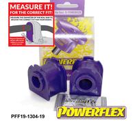 Powerflex Anteriore o,Spazzole 19mm Per Jaguar x Type (2001-2009) PFF19-1304-19