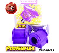 Powerflex Anteriore o,Spazzole 22.5mm per Porsche 911 996 (97-05)