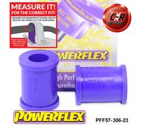 Powerflex Anteriore o,Spazzole 23mm per Porsche 924 And S (All Years)
