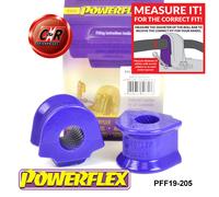 Powerflex Anteriore o,Spazzole 24mm per Escort Mk3 & 4 + XR3i Cabrio 80-90