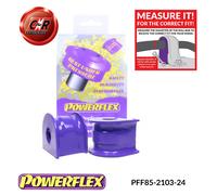 Powerflex Anteriore o,Spazzole 24mm per VW T6/6.1 Camion 15-24 PFF85-2103-24