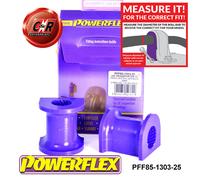Powerflex Ant. o , Spazzole 25mm Per VW T5 Transporter Inc 4WD 03-15