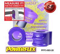 Powerflex Anteriore Bronzine Barra Antirollio Per Audi Tt Mk1 4WD PFF3-503-20