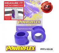 Powerflex Anteriore o,Supporti 28mm per Audi S2 + Avant B4,RS2 B4 94-96