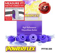 Powerflex Anteriore o,Supporto Bullone Spazzole per Opel Astra MK2-E (85-91)