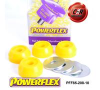 Powerflex Anteriore Occhio Bullone Mnt Spazzole 10mm per VW Golf Mk3 4WD 93-97