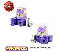 Powerflex Anteriore Pista Ctrl Braccio + Tierod Al Telaio Bushes per Corolla