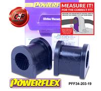 Powerflex Anteriore Rollio Bronzine Barra 19mm per Lotus Elise 111r (01-11)