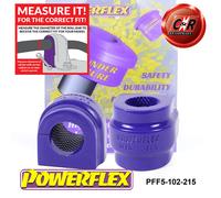 Powerflex Anteriore Rollio Bronzine Barra 21.5mm per Mini R56/57 Gen2 (06-13)