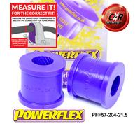Powerflex Anteriore Rollio Bronzine Barra 21.5mm per Porsche 968 (92-95)