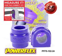 Kit 2 Boccole Barra Stabilizzatrice Anteriore 24mm Powerflex Mini R50/R52/R53