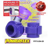 Powerflex Anteriore Rollio Bronzine Barra 28mm per Audi A7 Quattro (2010-2017)