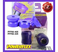 Powerflex Anteriore Shock Absorber + Inferiore Supporto Spazzole PFF66 405/PFF66
