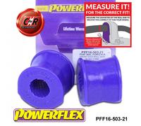 Powerflex Fr o, Spazzole 21mm per Fiat 500 1.2-1.4L Non Abarth 07on PFF16-503-21
