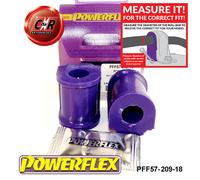 Powerflex Road RR o, Spazzole 18mm per Porsche 911 Epoca (77-1986) PFF57-209-18