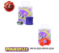 Powerflex Basso Coppia Mnt Piccola + Grande Inserti per Fiesta MK8 ST200 17