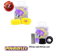 Powerflex Basso Coppia Mnt Spazzole 14mm F.Strada per Cee / Proceed / Xceed CD +
