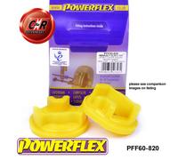Powerflex Basso Motore Mnt Inserti per Megane 2 Rs 225,R26 + Cup 02-08 PFF60-820