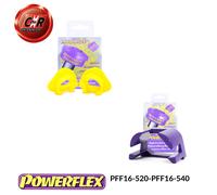 Powerflex Basso + Superiore Motore Inserti per Panda 3 312/319 12-16 PFF16-520