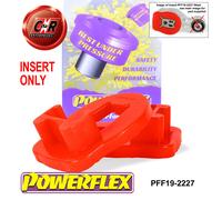 Powerflex Inferiore Coppia Supporto Boccola Grande Inserti per Ford Puma S. (Su)