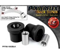 Powerflex Black Anteriore Braccio RR Spazzole per Saab 9-5 YS3G 2WD 2010-2012