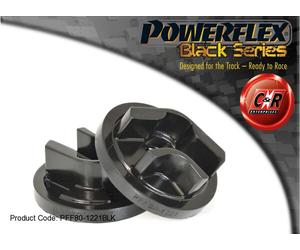 Powerflex Black Anteriore Basso Motore Supporto Rotondo Inserti Saab 9-3 02on