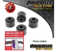 Powerflex Black Anteriore Bielletta per Barra Antirollio Spazzole Saab 900 94-98