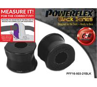 Powerflex Black Franti Rollio Bronzine Barra 21mm per Fiat 500 (2007