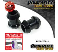 Powerflex Black Anteriore Esterno o,Supporti Inferiore 16mm per Audi Cabina