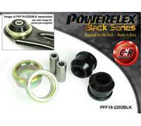 Powerflex Black Anteriore Forcella Boccole Posteriori per Mazda 2 De (2007