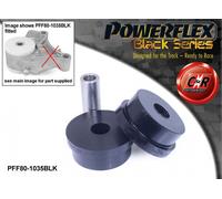 Powerflex Black Fr Lowr Engmnt Boccola Per Opel Meriva 02-11 PFF80-1035BLK