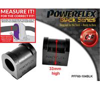 Powerflex Black Fr o, Interno Supporti 23mm per Renault 5 Gt Turbo 85-91