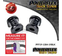 Powerflex Black Anteriore o,Spazzole 19mm per Jaguar x Type (01-09)