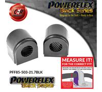Powerflex Black Anteriore o,Spazzole 21.7mm per VW Jetta Mk5 05-10