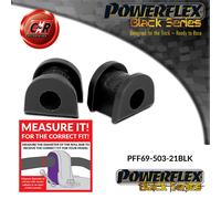 Powerflex Black Anteriore o,Spazzole 21mm Per Interno 09-14 PFF69-503-21BLK
