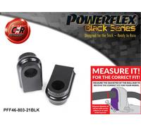 Powerflex Black Anteriore o,Spazzole 21mm Per Foglia (2011on) PFF46-803-21BLK