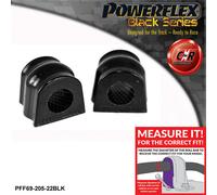 Powerflex Black Anteriore o,Spazzole 22mm Per Interno (1998-2003)