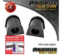 Powerflex Nero Frt Roll Bar Bushes 23Mm Per Alfa Romeo 156 97-07 Pff1-810-23Blk