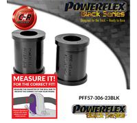 Powerflex Black Anteriore o,Spazzole 23mm per Porsche 944 (82-85)
