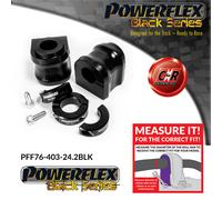 Powerflex Black Anteriore o,Spazzole 24.2 MM per Gr Yaris (20-24)